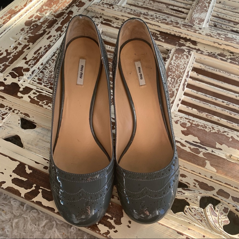 Miu Miu Patent Leather Heels